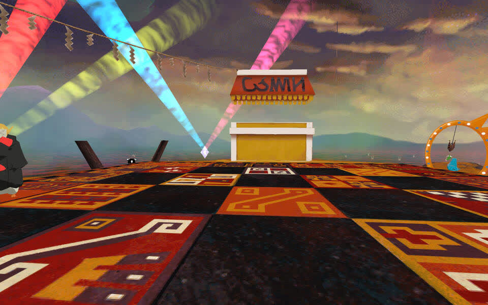 The in-game area where the player is at after the actual opening cutscene plays