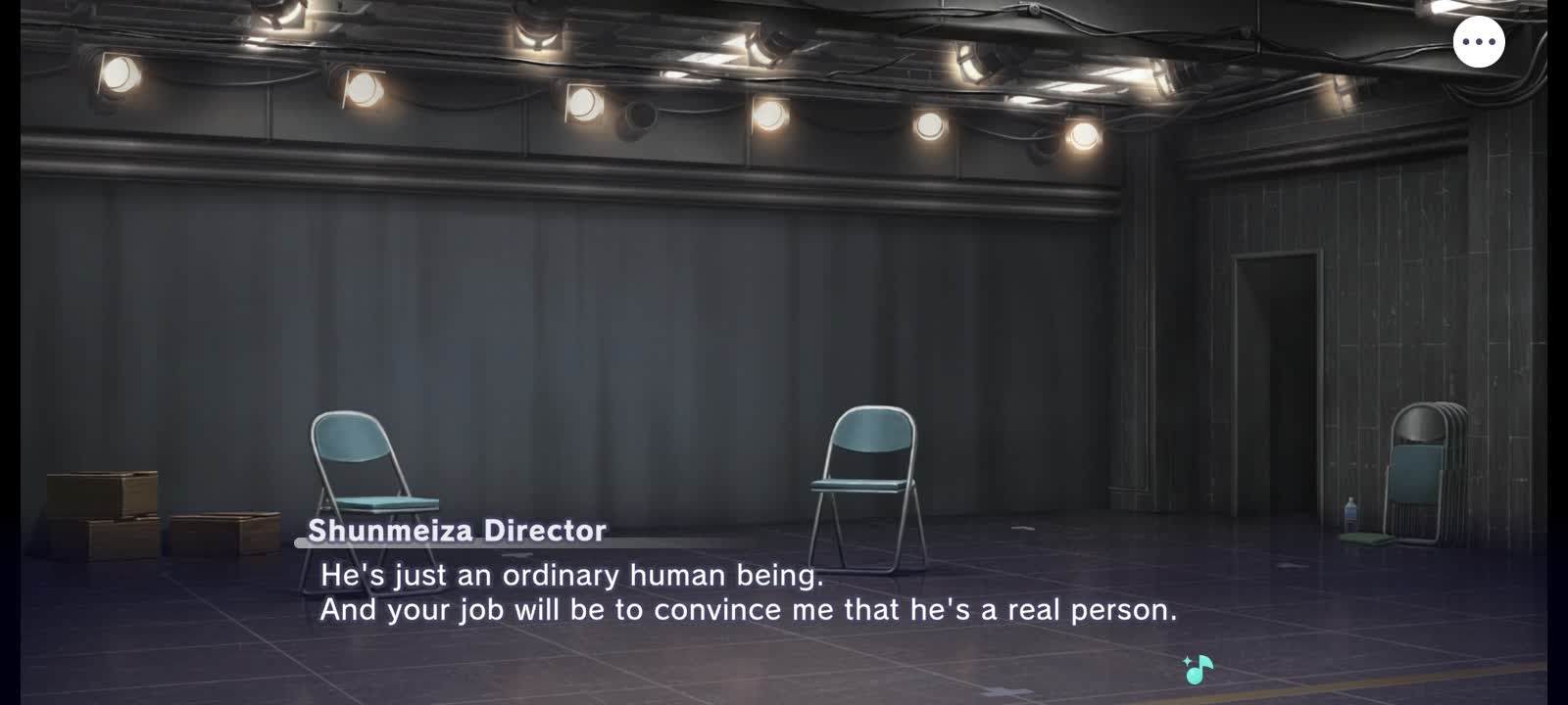 The director of Shunmeiza, who holds a high standard, gives this to Tsukasa as a task to be completed in this exchange training.