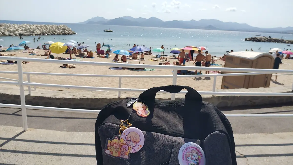 坎城某海灘