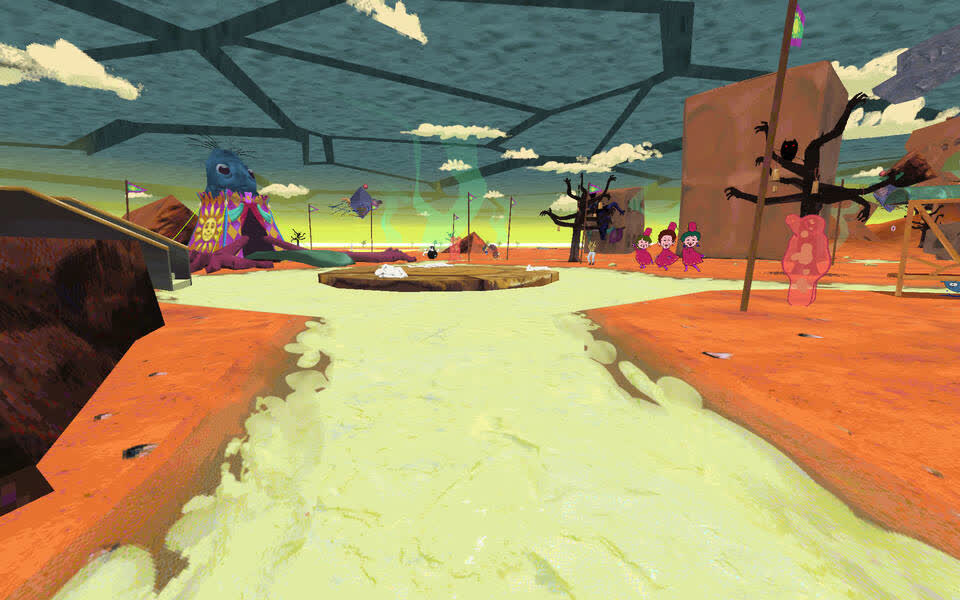 遊戲第一章節中的主要活動區域