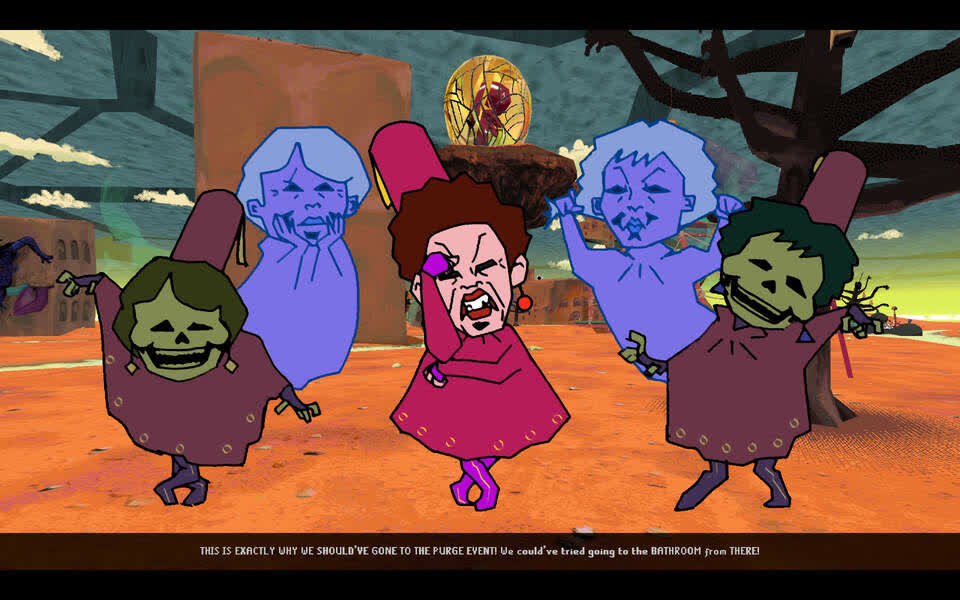 遊戲中的女巫 NPC